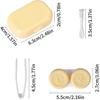 6 Pieces Contact Lens Case, Contact Lens Box, Exquisite Contact Lens Container