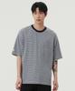 WMC Striped Pocket Short Sleeve T-Shirt_Grey