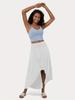 Chic Summer Women's Irregular Drape A-line Long Skirt - European & American Fashion