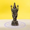 2.8-Inch Handmade Copper Balaji Idol with Garuda Special, Patina Antique Finish
