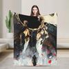 Warm Soft Blankets Airplane Travel Clair Obscur Expedition 33 Game Bedding Throws Flannel Bedspread For Home Decor Sofa Bed