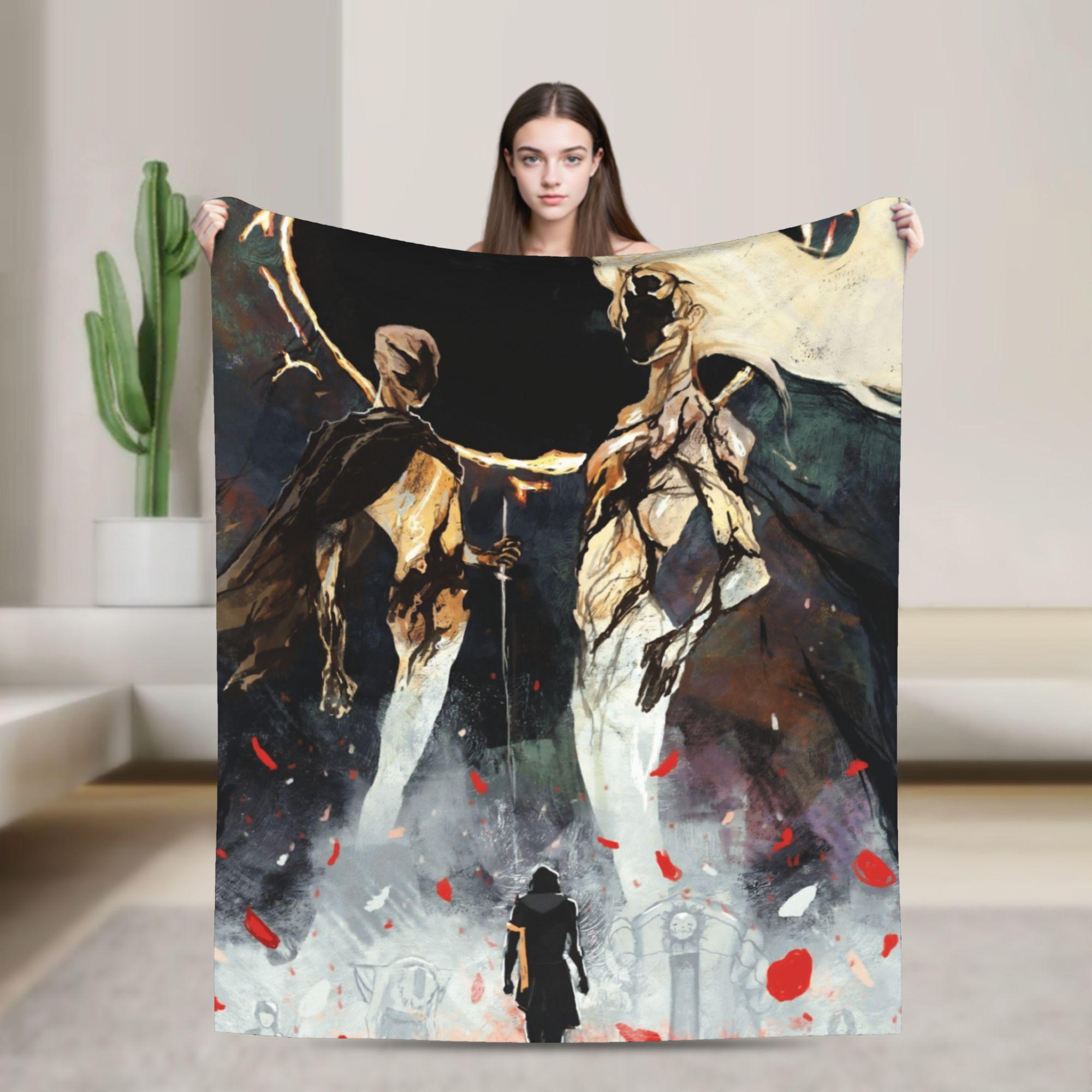

Clair Obscur Expedition 33 Game Blanket Quality Super Warm Bedding Throws Winter Decorative Couch Bed Comfortable Bedspread 75cmx90cm