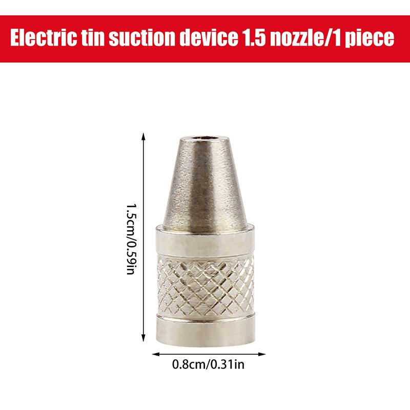 

Electric Tin Suction Device Replacement Core 1.0 1.5 2.0 Nozzle For Solder Suction Heating Element Weld Solder Tool A2