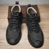 Fashion New Hot Sale Ankle Boots Handmade Mens Motorcycle Boots Sneakers Outdoor Man Casual Leather Shoes Leisure Walking High Top Botas