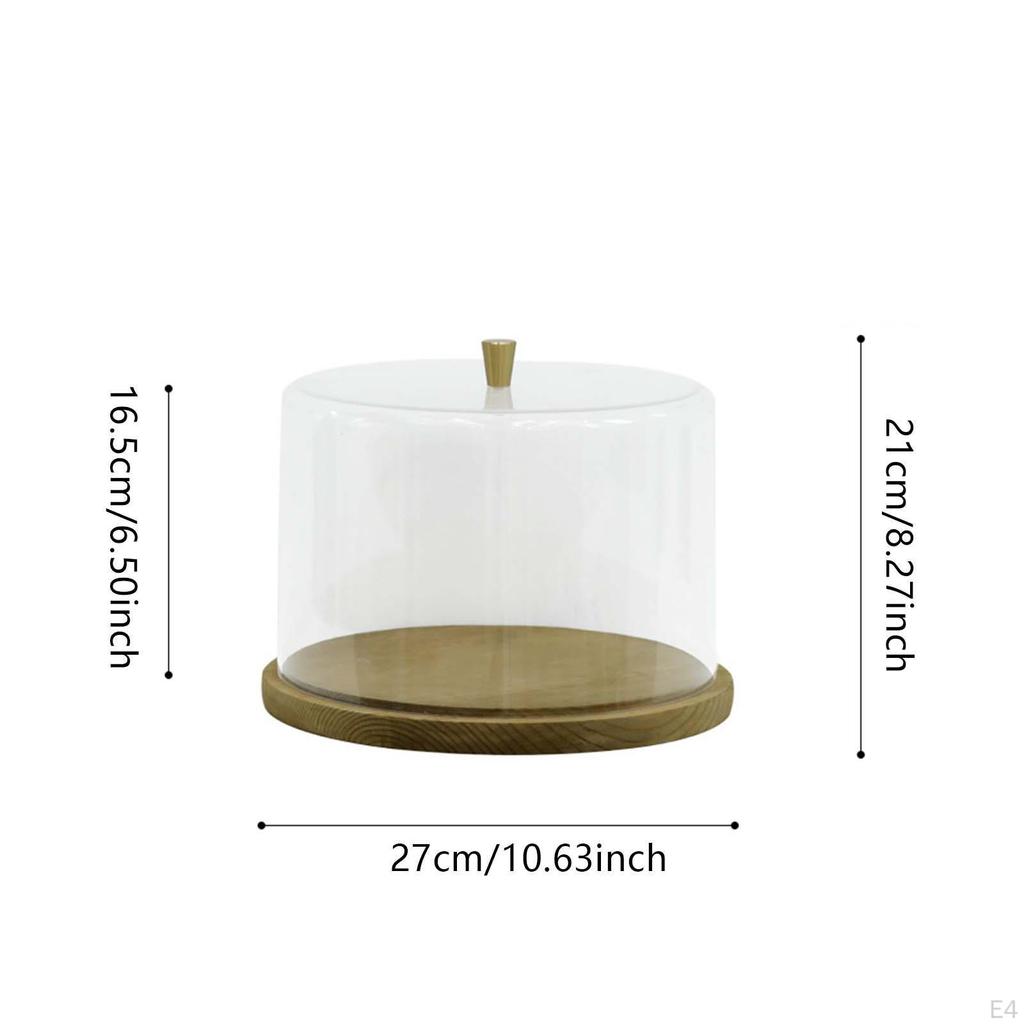 Cake Stand Dessert Plate Multiuse Pie Cheese Display Holder for Baking