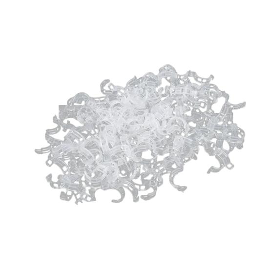 

Plant Support Clips Reusable Plastic Garden Clips Tomato Vine Grape Flowers Vegetable Stems Secure Grip Retaining Clips 100pcs білий