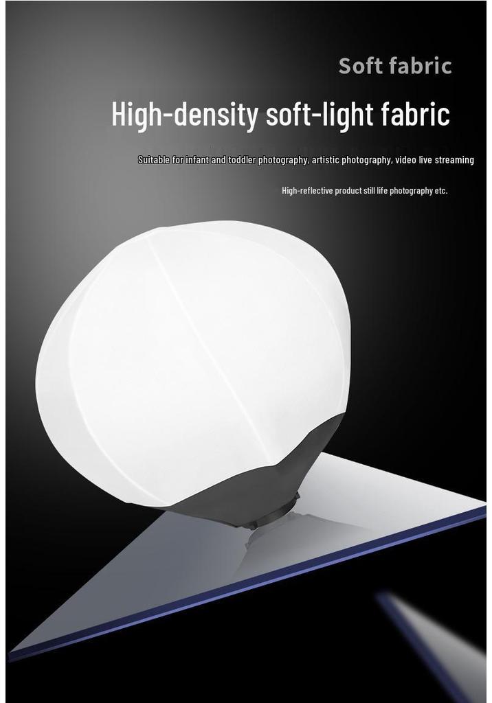Soft Light Ball Diffuser: 30/55/65/85cm Live Broadcast Background Lighting Lamp