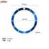Ceramic Aluminum Watch Case 37mm Alloy Watch Bezel Insert Ring Slope for Rolex Water Ghost Diving Men Watch Accessories Parts