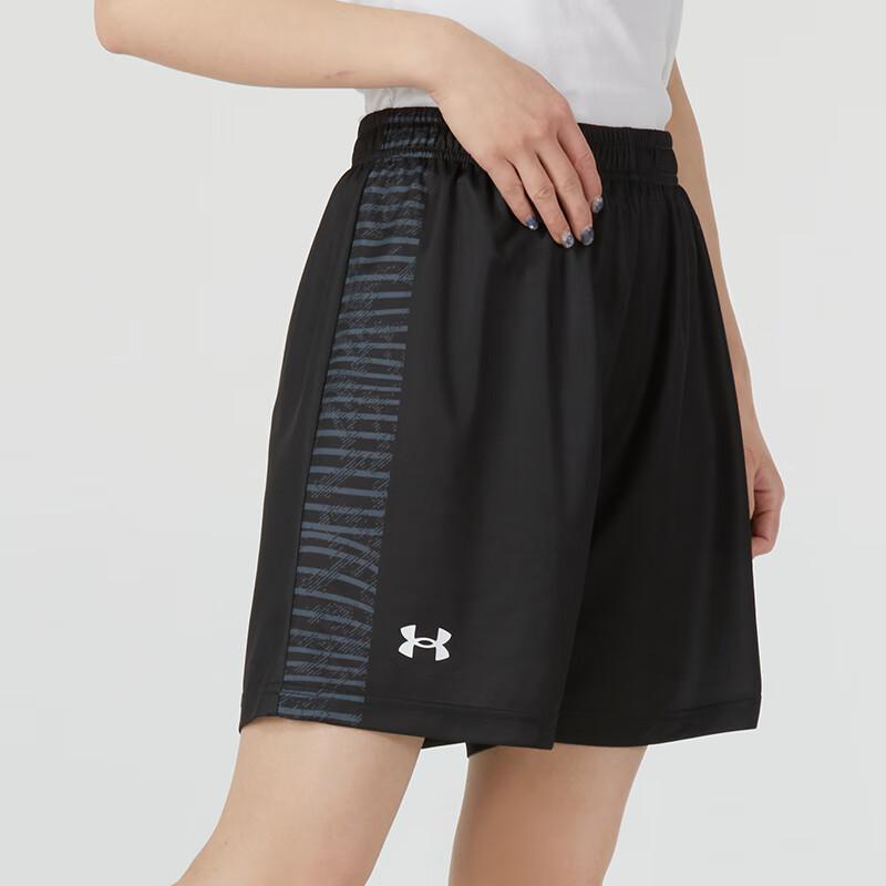 Under Armour Striped Logo Print Running Fitness Training Soccer Pants Unisex Pants Black 24500212-001