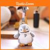 Plush Penguin Small Keychain Cute Cartoon Fluffy Fabric Kid Teen Dolls Gift