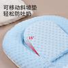 Foldable newborn baby bed-in-a-bed with incline, summer anti-pressure device, baby head support to prevent choking, portable soothing sleeping pad