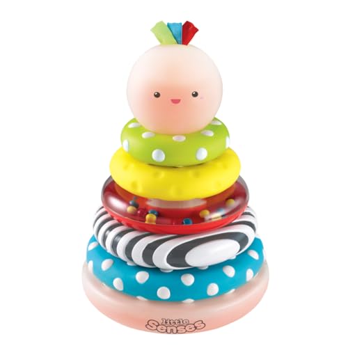 Early Learning Centre Light-Up Stacking Rings Baby Toy Rattle Baby Shower Gift 145794 Authentic