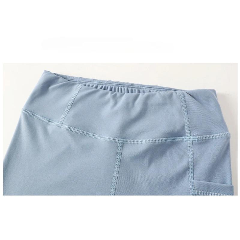 Leggings de verano para adolescentes, pantalones de yoga deportivos, finos e informales, que combinan con todo, mallas para niños, pantalones antimosquitos de secado rápido