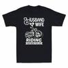 Dames T-shirt Motorfiets Man Leven Grappig Voor Liefhebbers Partners Unisex Rijden En