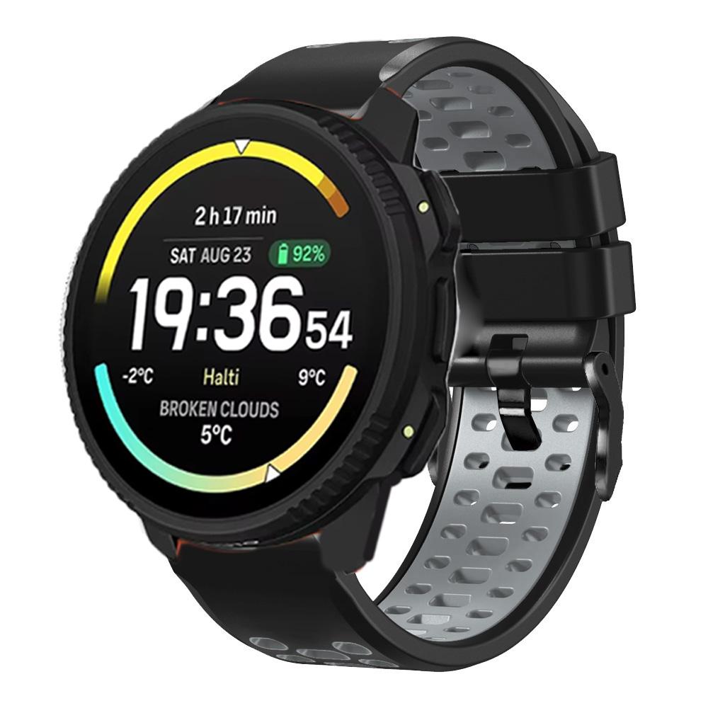 Prodyšný silikonový řemínek 22mm Pro Suunto 5 9 Peak Pro Náramek Pro Suunto Vertical 2/RACE S/Run/Ocean/Nautic S Sportovní řemínek