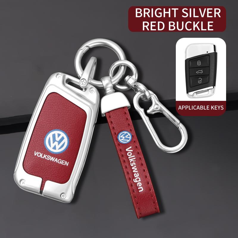 Dla VOLKSWAGEN VW Pokrowiec na kluczyk samochodowy ze stopu cynku Osłona ochronna kluczyka Dla VW Volkswagen Magotan Magotan GTE Passat B6 B7 B8 CC Ar