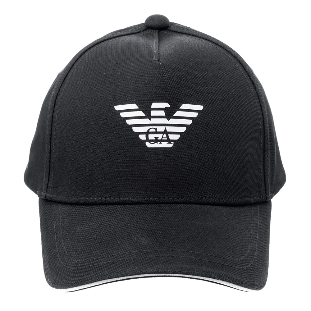 

Cap 627920 CC990 00020 Hat Eagle Mark Black [Emporio Armani] Men s [Used] чёрный