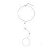 CANNER 925 Zilver Sprankelende Handketting Armbanden Voor Vrouwen INS Geometrische CZ Achtpuntige Ster Armbanden Fijne Sieraden