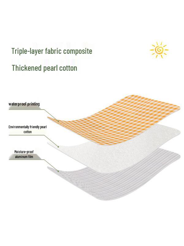 Thickened Portable Outdoor Picnic Mat and Moisture-Proof Cushion