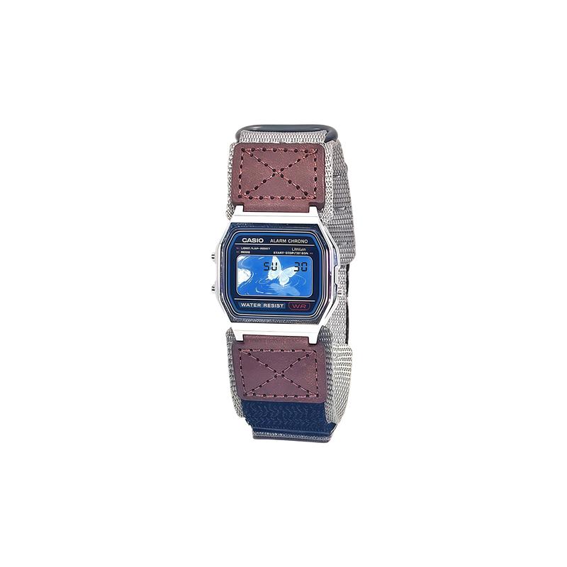 CASIO Customized watch modified series fog mirror butterfly butterfly mirror fashion trend watch life waterproof A158WA-1 mod A158WA-1