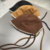 New Style Suede Warm Ear Protection Hat for Women Korean Style Ins Temperament  Retro Face Small Lei Feng Hat
