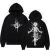 Men's Clothing Autumn Winter Hoodies Japanese Anime HUNTER×HUNTER HoodedSweatshirt Y2K Oversized Pure Cotton Clothes Sportswear
