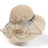 2025 Sommer Neuer Hut Damen Sonnenschutzhut Eleganter Mutter Organza Sonnenschirmhut Sonnenhut Fischerhut