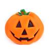 Süße Halloween-Welpenprodukte Spielzeug Kauspielzeug Orange Gummi Quietschend Bissfestigkeit Kürbis Welpen Quietscher