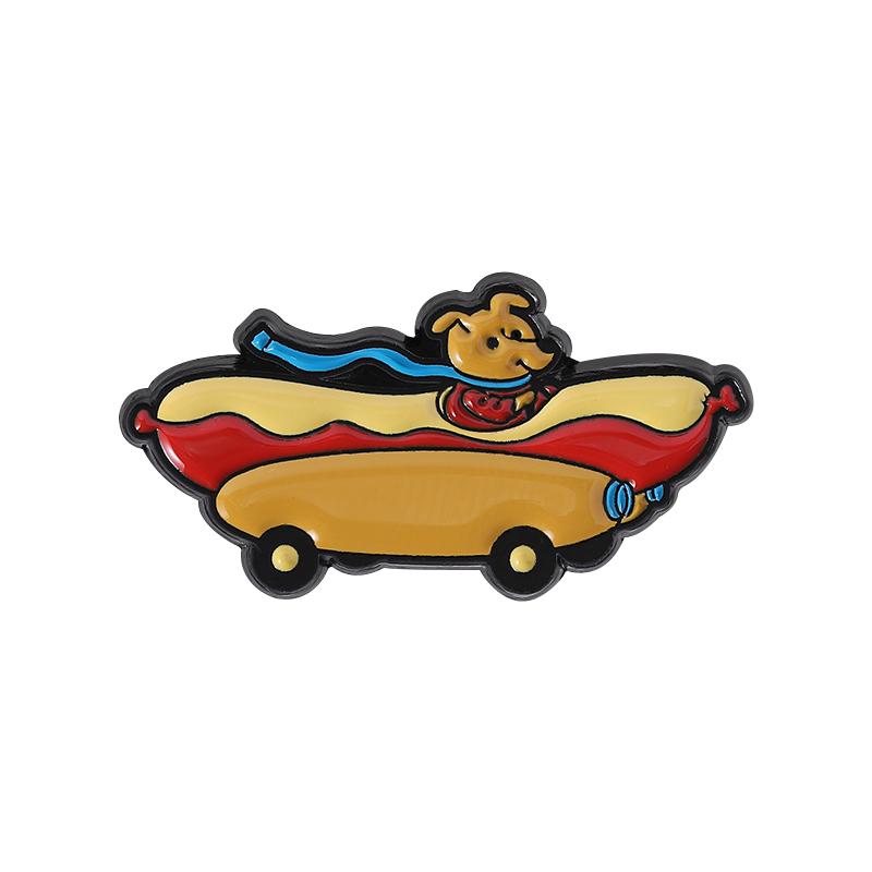 Wurm Niedlich Emaille-Pins Custom Cartoon Animation Broschen Reversabzeichen Kleidung Tier Schmuck Geschenk für Kinder Freunde