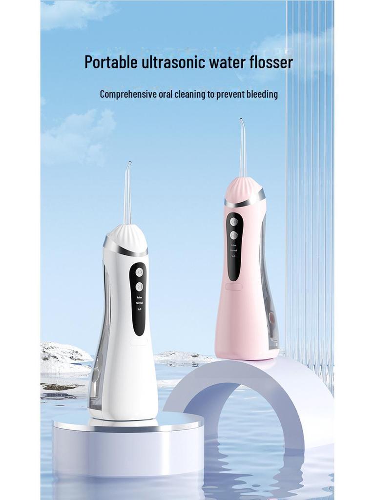 Smart Portable Electric Water Flosser: Advanced Oral Teeth Cleaning with Cross-Border Pulse Technology