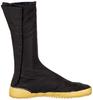 Moonstar Men's/Women's Lightweight Tabi Socks, 10-Piece A (10-Piece Seam), Durable Tabi Socks, 12-Piece A (12-Piece Seam), Black, 23 Cm, 2E