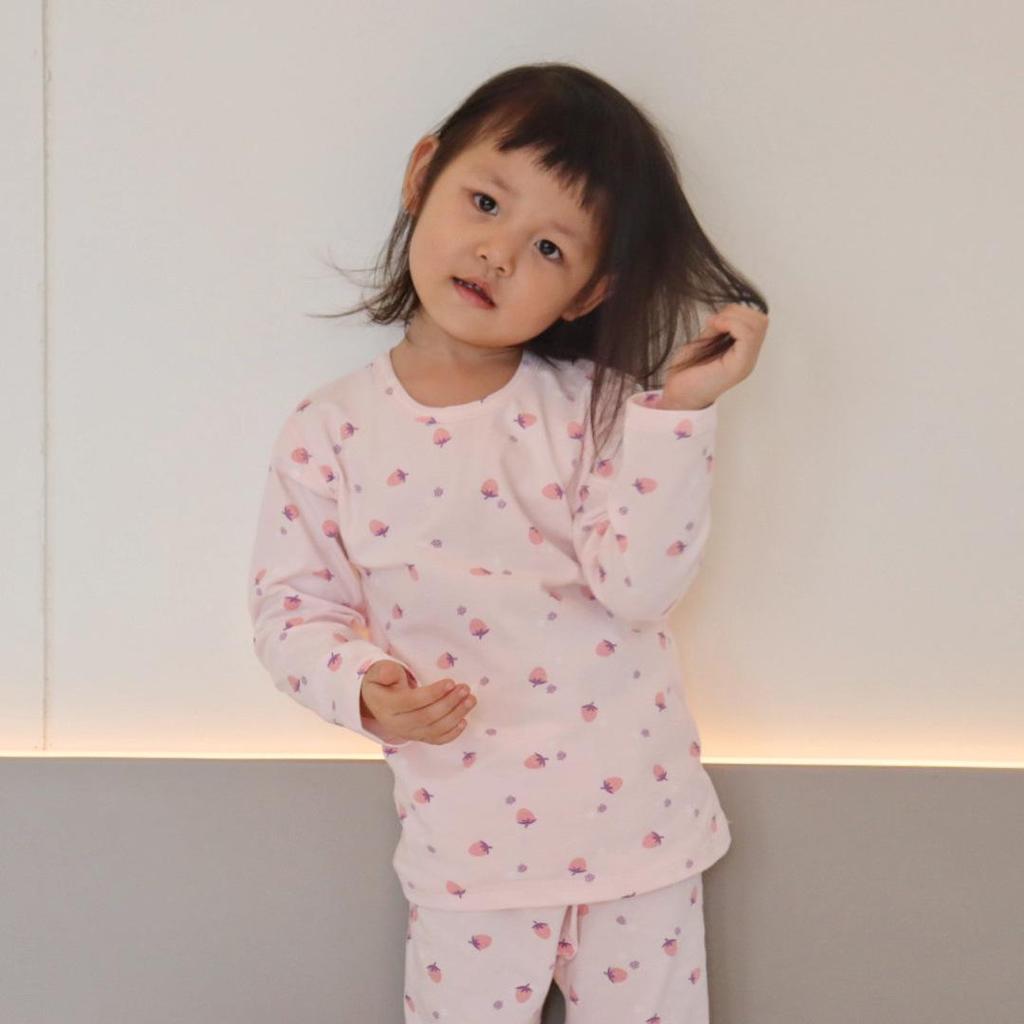 Children's All-Cotton Autumn Long Johns Set for Boys and Girls