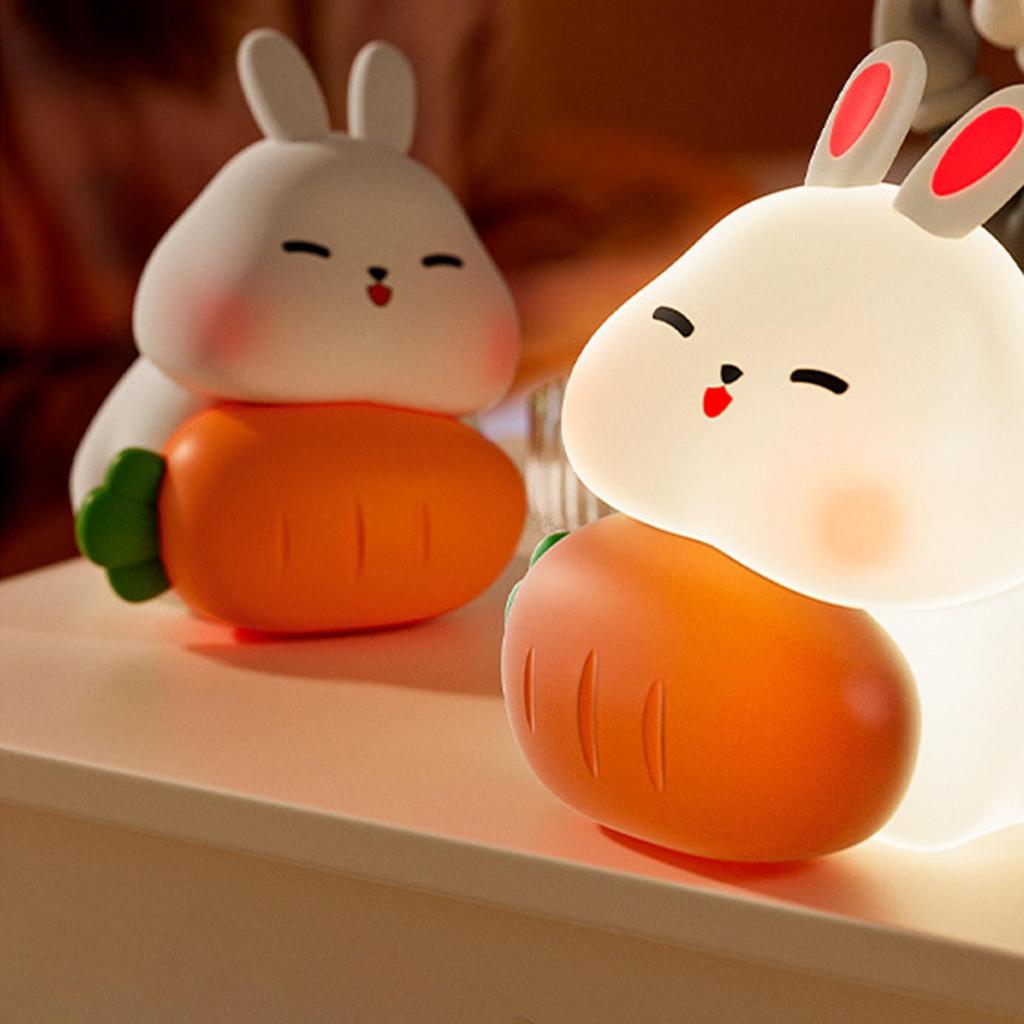 Night Light Rechargeable Nightlight Room Decor LED Night Light For Kids Bedside Desk Home Dining Room Nightstand