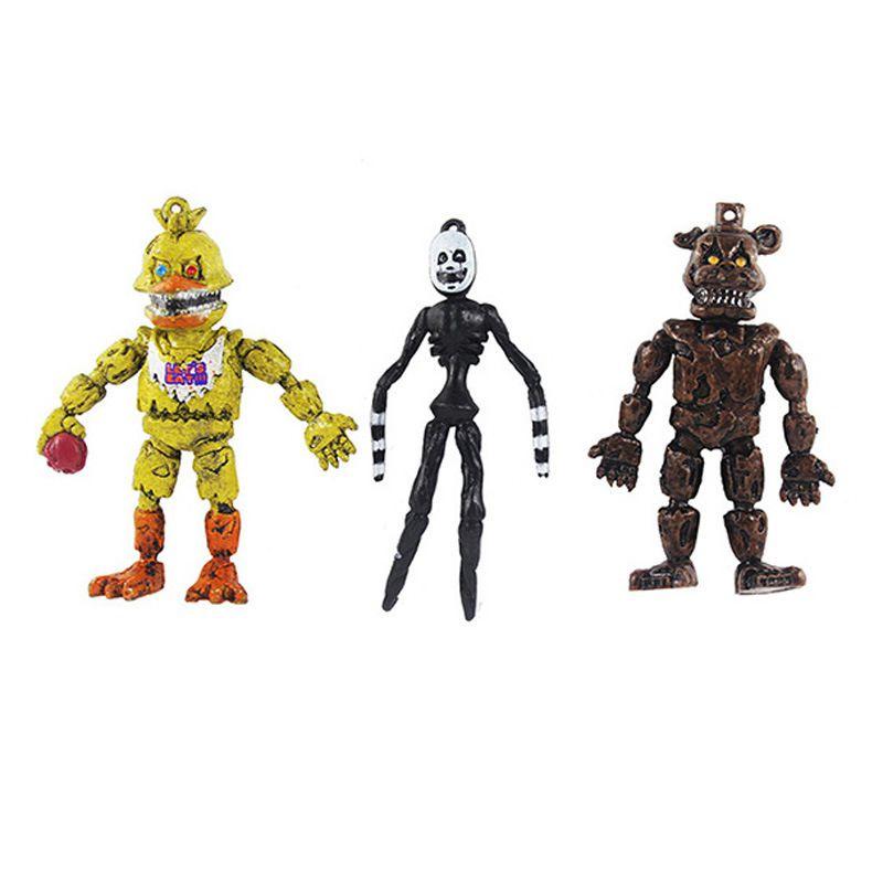 Collection de 6 Mini Figurines Fnaf Five Nights At Freddy's Cadeau Enfant Jouet