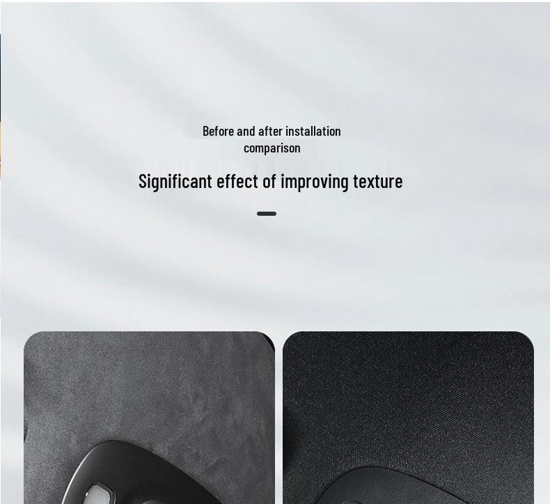 SU7 Alcantara Suede Reading Light Ultra-Thin Interior Decoration Sticker