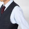 Takeo Kikuchi Yagasuri Vest In Navy 02 Compatible with Suits Men's (Made Japan) - (093) (M) - Three-Piece (Product Code 93141015)