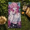 Game Character Yae Miko Towel Towel beach towel, quick drying absorbent bath towel for Swim,Gym,Camping,Outdoor hot