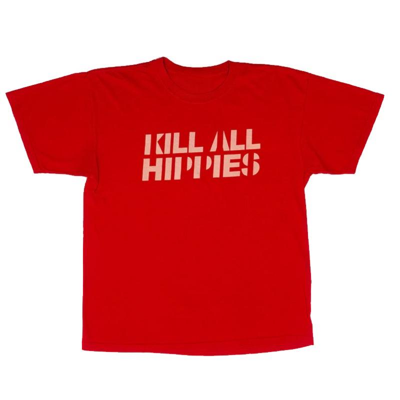 1984 British Acid Rock Primal Scream Original Call Band American Casual Red Short Sleeve T-Shirt Uninhibited Streets Literary