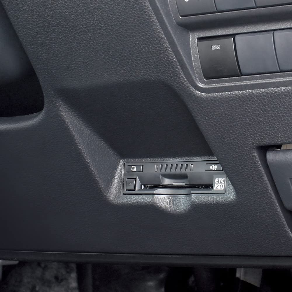 Tsuchiya Yac ETC Cover for Toyota 180 X 100 X 50mm Vehicle-Specific Built-in Yaris/Yaris Cross, Black, (SY-YA5)