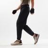Li Ning Fitness Series Solid Color Casual Simple Cuffed Knitted Sports Pants Men Pants Black AKYV031-1
