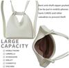 Elegant Women's Shoulder Bag with Backpack Function