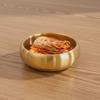 Double-Layer Korean Stainless Steel Rice Bowl Heat Insulated Kimchi Bowl Soup Bowls  Children
