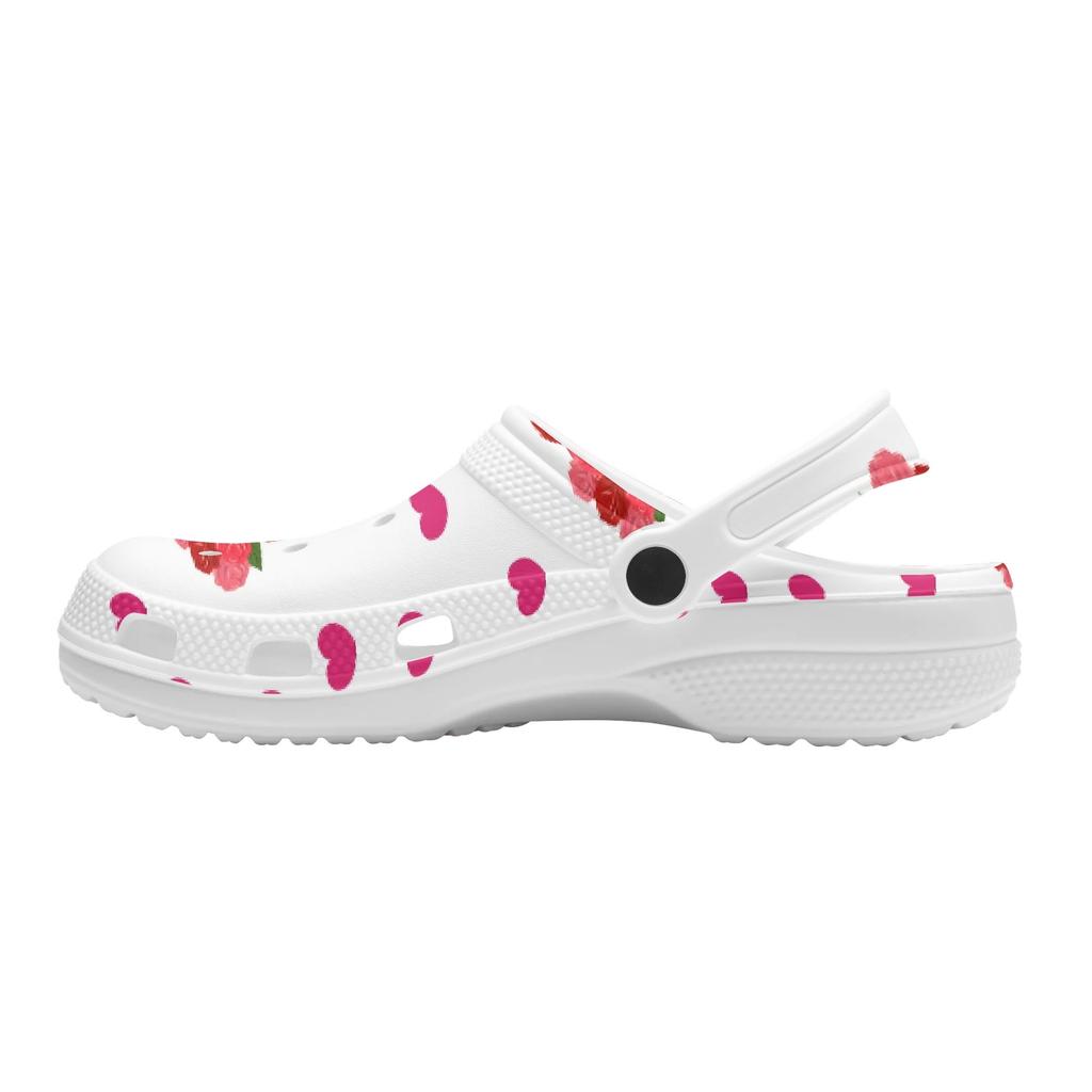 Allover Printed EVA Clogs Sandals Adult Unisex Easy Wear Breathable Slip On Casual Slippers Soft Sole Summer Shoes Daily Wear