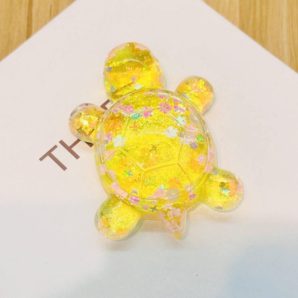 Color Turtle Figurine Micro Landscape Decor Fish Tank Decoration Cartoon Car Interior Ornament