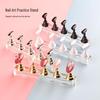 Acrylic Nail Art Practice Stand & Fake Nail Display Holder