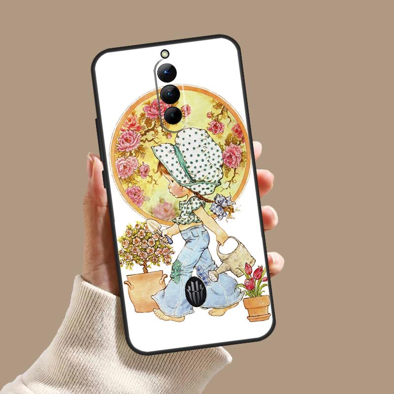Sarah Kay pattern Case For ZTE Nubia Red Magic 10 10S 9S 8S 8 9 11 Pro Plus 6 7 6S 7S Pro 5G 6R 10 Air Cover