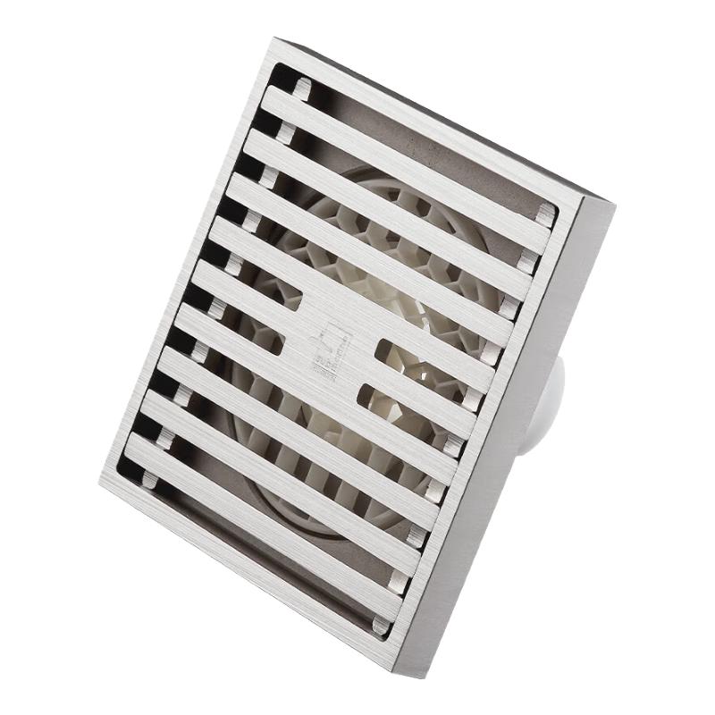Submarine LTK40-10 Brass Nickel Shower Floor Drain