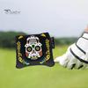 Mallet Putter Cover Magnetic Mallet Golf Club Cover Unique Skull Printed Golf Putter Headcover Blade Putter Protection Golf Accessory