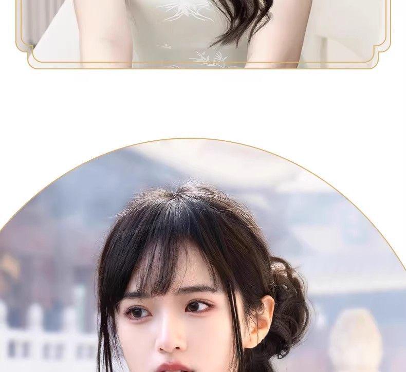 Chinese Water Ripple Ponytail Claw Clip for Hanfu, Cheongsam & Traditional Styles