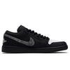 Jordan Air Jordan 1 'Void Crack' Low Top Vintage Basketball Shoes Unisex Black White 553558-043(Team734-)